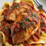 easy Chicken Paprikash (Braised or Slow Cooker Recipe)