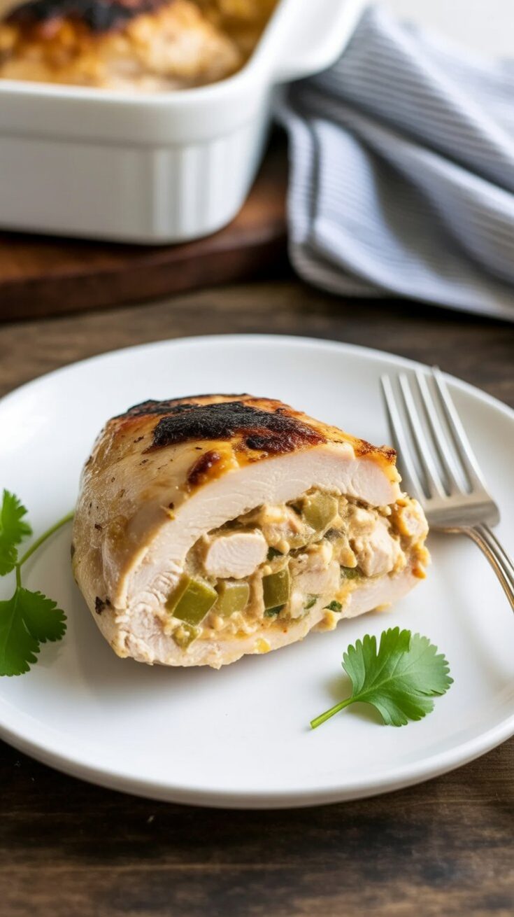 easy Cream Cheese Stuffed Chicken Breast