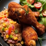 easy Crispy Baked Chicken Drumsticks