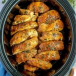 easy Crock Pot Lemon Garlic Chicken