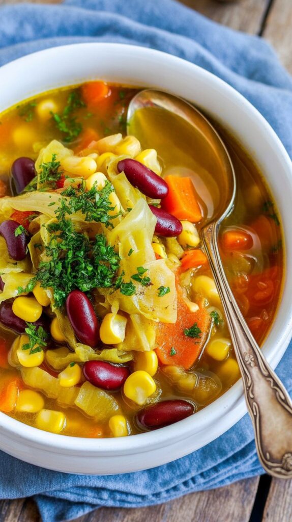 easy Hamburger Cabbage Soup