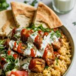 easy Homemade Halal Cart Chicken & Rice
