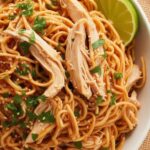 easy Keto Butter Chicken with Noodles