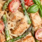 easy Keto Tuscan Chicken and Asparagus