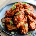 easy Korean Fried Chicken (Yangnyeom Chicken)