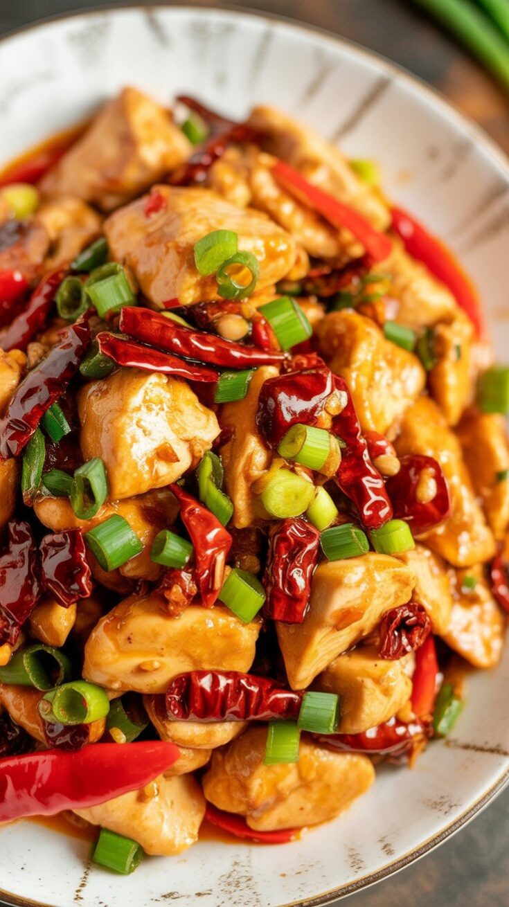 easy Low Carb Kung Pao Chicken