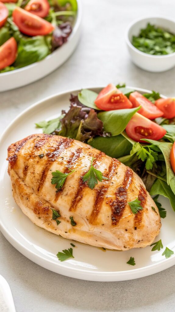 easy Low Carb Mayo Parmesan Chicken