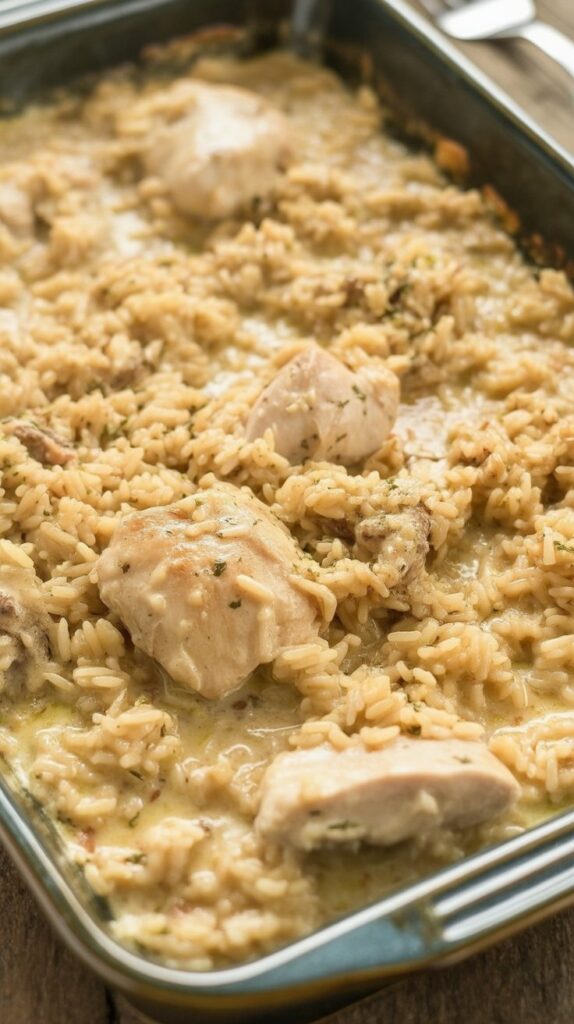 easy No Peek Chicken and Rice easy No Peek Chicken and Rice