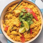 easy One Pot Curry Chicken and Rice