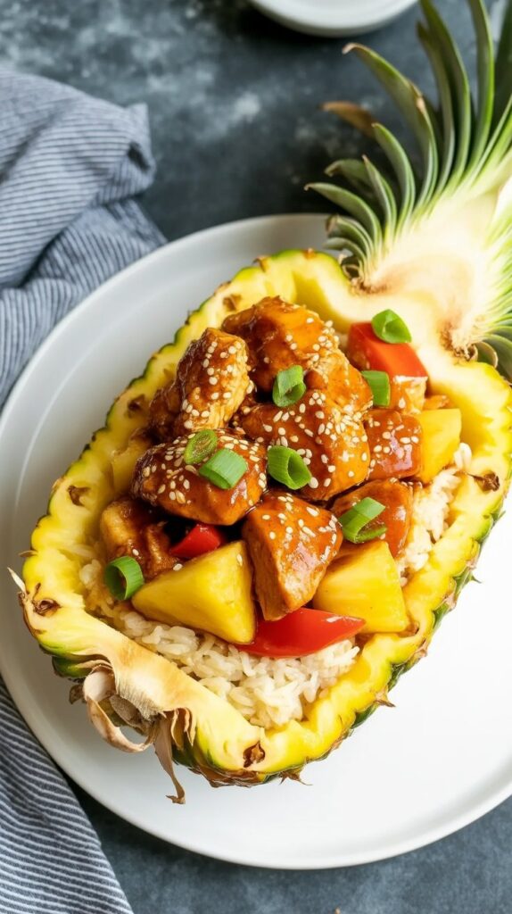 easy Pineapple Chicken (Asian Style)