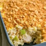 easy Rotisserie Chicken and Rice Casserole