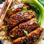 easy Simple Asian Glazed Chicken Thighs