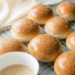 easy Sourdough Hamburger Buns